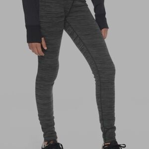 Athleta Girl Polartec Gray Leggings